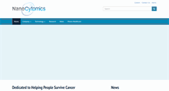 Desktop Screenshot of nano-cytomics.com