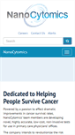 Mobile Screenshot of nano-cytomics.com